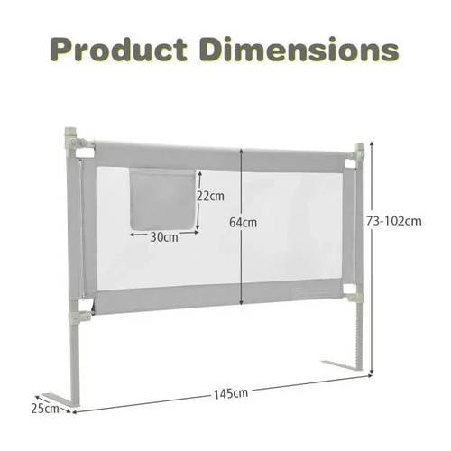 145cm height adjustable bed - 145cm,