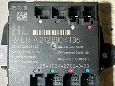 Mercedes W212 Rear Right Door