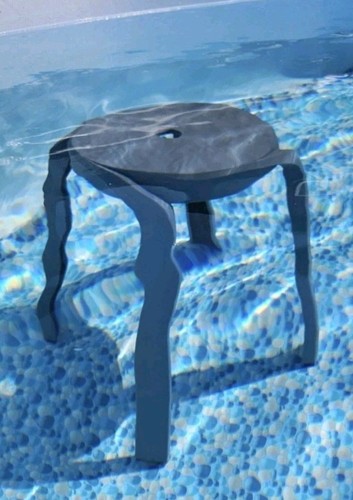 Swimming pool chair stool - 4x,