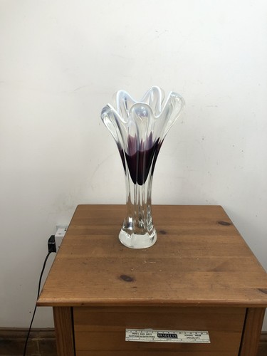 Art glass vase - art, josef