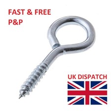 HEAVY DUTY SCREW EYE HOOKS
