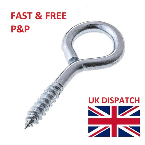 Heavy duty screw eye hooks - duty,