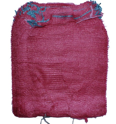 Maroon net sacks with - maroon,
