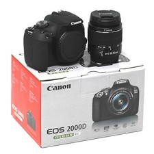 Canon EOS 2000D Camera + 18-55
