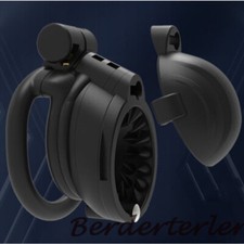 2023 Sissy Black Chastity Cage