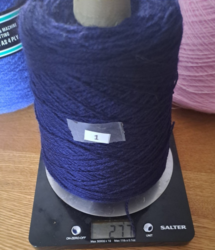 Machine knitting yarn - knitting,