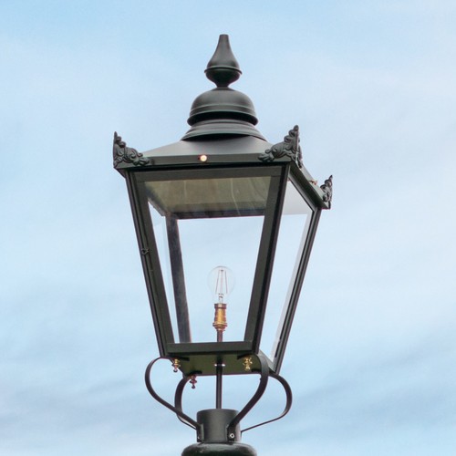 90cm black victorian lantern - 90cm,