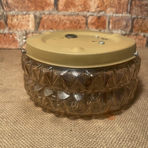 Vintage bubble glass mid - ,