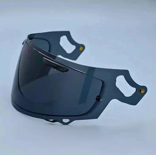 Black helmet visor shield - black,