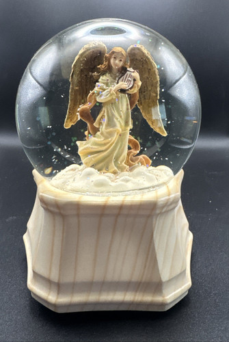 Angel snow globe with music - angel,