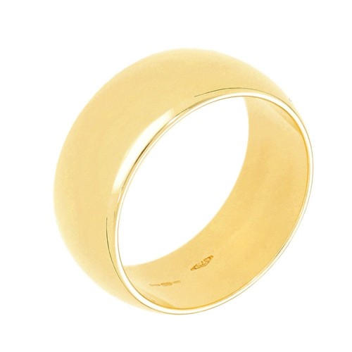 9ct yellow gold plain - yellow,