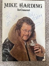 MIKE HARDING IN CONCERT SIGNED