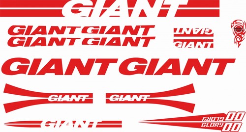 Adesivi telaio giant - adesivi, glory