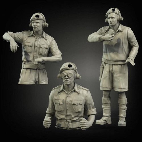 Unpainted british army - 1/35,