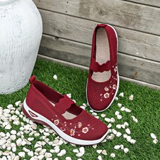 Womens Ladies Flat Comfort
