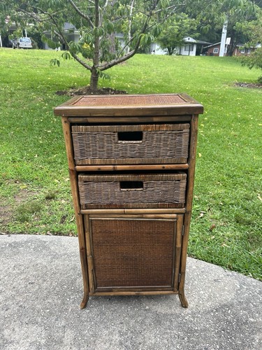 Small rattan cabinet - small,