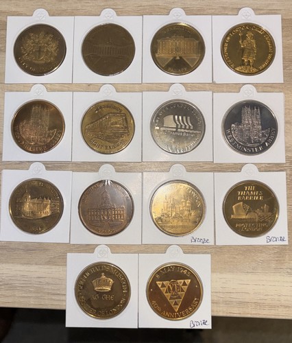 London based vintage medals - 14,