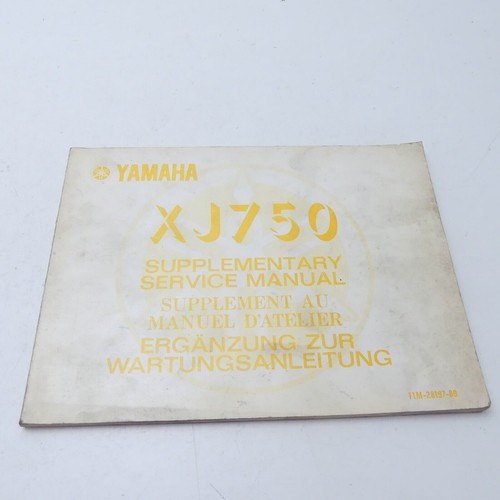 Yamaha 750 supplement - yamaha,