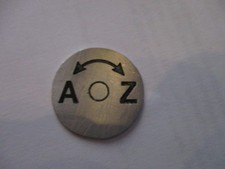 Nameplate lettering sign Behr