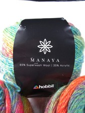 1 x 200g Hobbii Manaya Aran