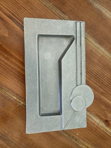 Pewter catchall tray - pewter, 1987