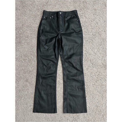 Zara black faux leather - black,