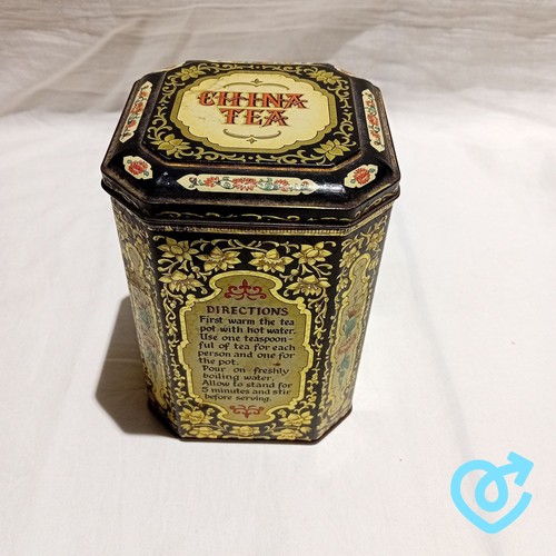 Thomas martin tea tin - tin, china