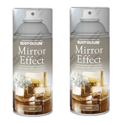 Rust oleum mirror effect - x2,