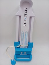Start-Rite Child’s Foot Measuring Gauge  Blue & White – UK Kids Shoe Sizer (H21)