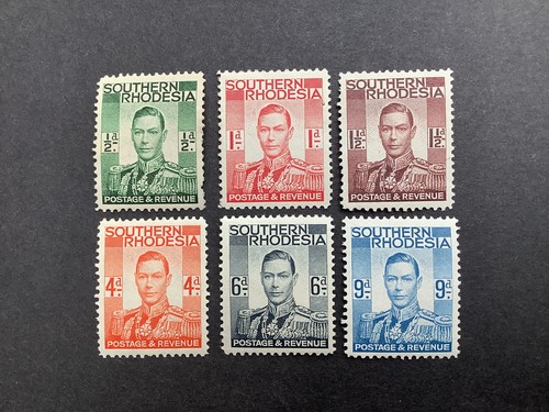 Southern rhodesia 1937 george - rhodesia, 1937.