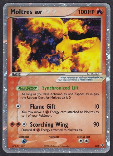 Pokemon moltres 031 - pokemon, ex