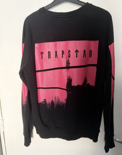 Trapstar black pink graphic - trapstar,