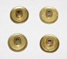 Four Meccano Part 22 1" Pulley with Boss Original