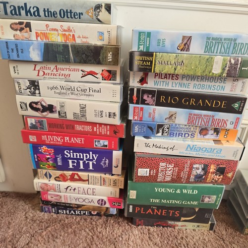30vhs video tapes variety - tapes,