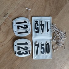 Bridle Numbers Three-Digit Pair Equestrian Competition Horse Riding Equipment