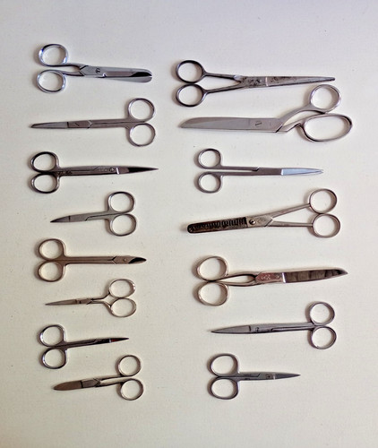 Lot vintage scissors - lot,