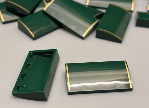 Lego slope curved with two - slope,