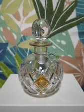 Vintage Hand-cut Crystal Floris London Special No 127  Numbered Perfume Bottle