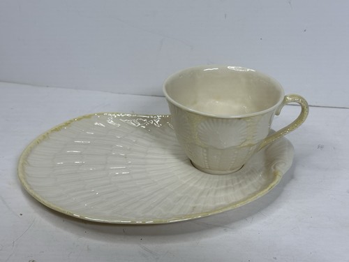 Vintage belleek tea cup - vintage,