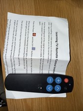 Big Button Universal TV Learning Remote Control for Elderly/Seniors - UK Stock