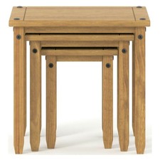 Pine Nest of 3 Tables Corona