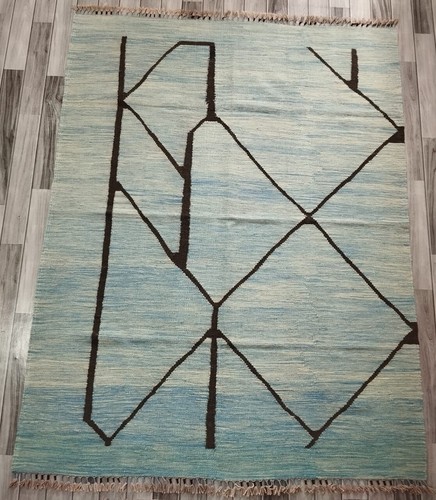 Modern handmade afghan - modern, afghan/turkish