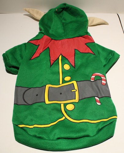 Dog hoodie sweater - costume, elf