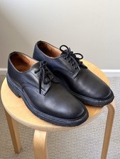 Trickers Black Derby Leather