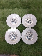 Genuine VW Alloy Wheel Centre Caps x4 3C0601149A #14E9