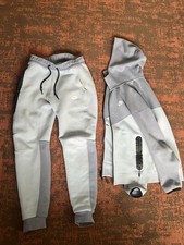 Nike Tech Fleece Hoodie Light Blue/White Full Set
