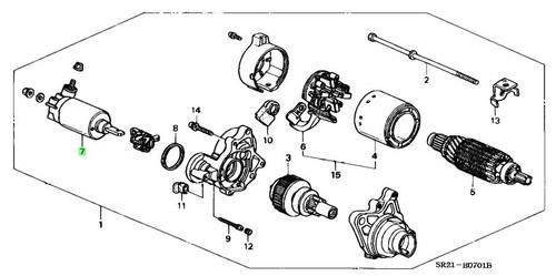 Oem honda switch - assy., civic