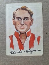  CHARLIE WAYMAN SOUTHAMPTON 1947 SIGNATURE SERIES FAMOUS FORWARDS CUT-OUT       