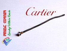 Genuine Cartier Lighter Parts.  Flint Spring & Silver Screw Very good Condit N11