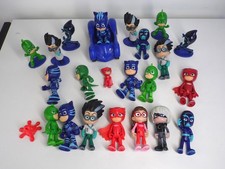 PJ Masks Job Lot Bundle Of Mixed Figures - Owlette Luna Girl Night Ninja